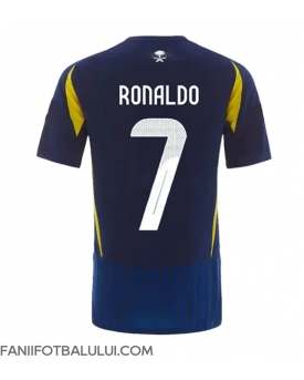 Al-Nassr Cristiano Ronaldo #7 Tricou Fotbal Replică 2024-25 Barbati Deplasare